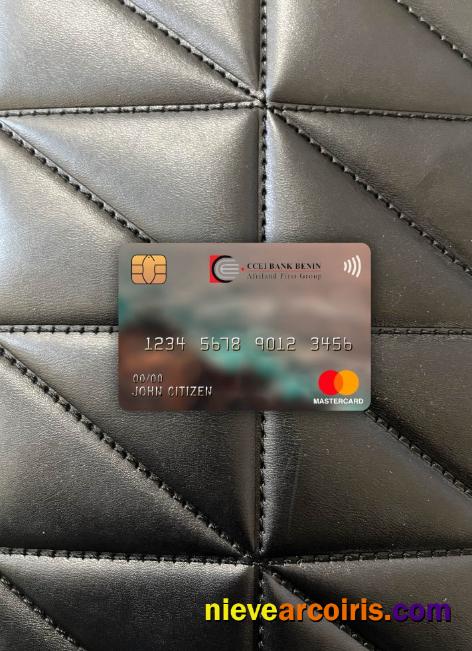 Equatorial Guinea CCEI bank master card photolook